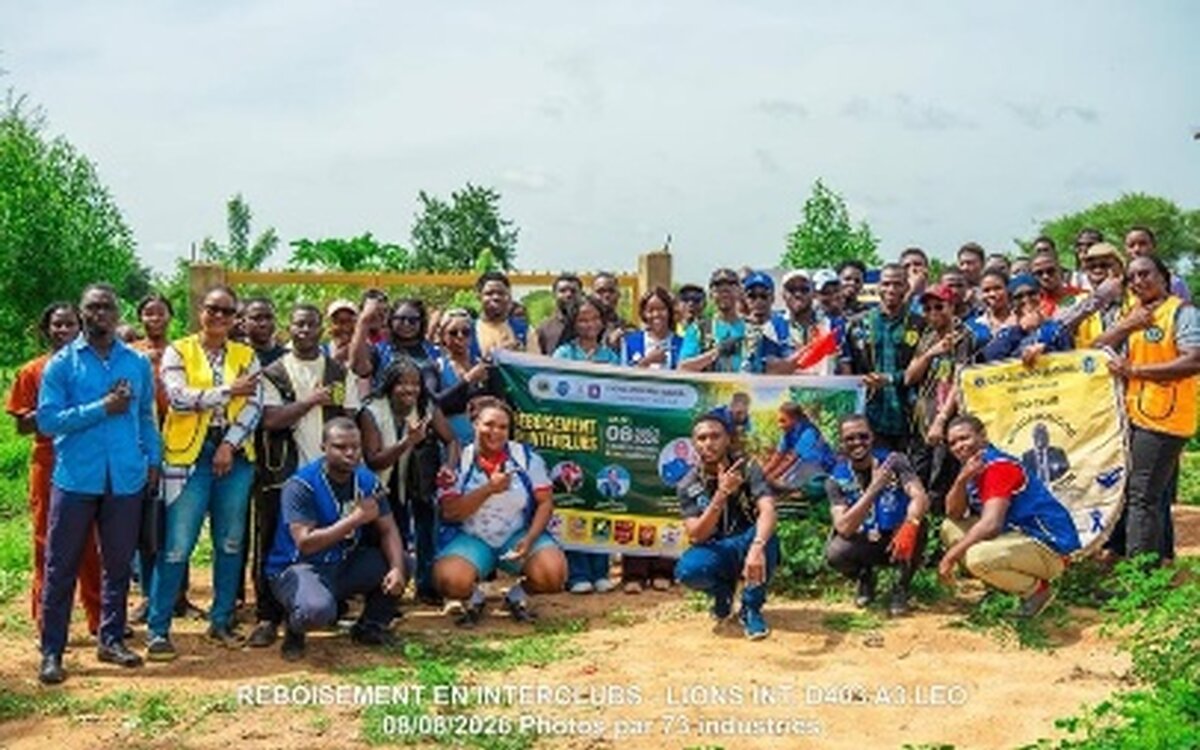 Reboisement inter-clubs Lions